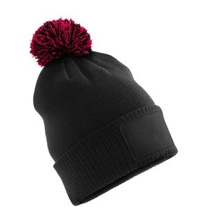 Kids Snowstar Patch Beanie, miniatyr 2
